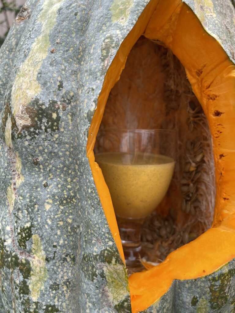 soupe de courge crue vs cuite