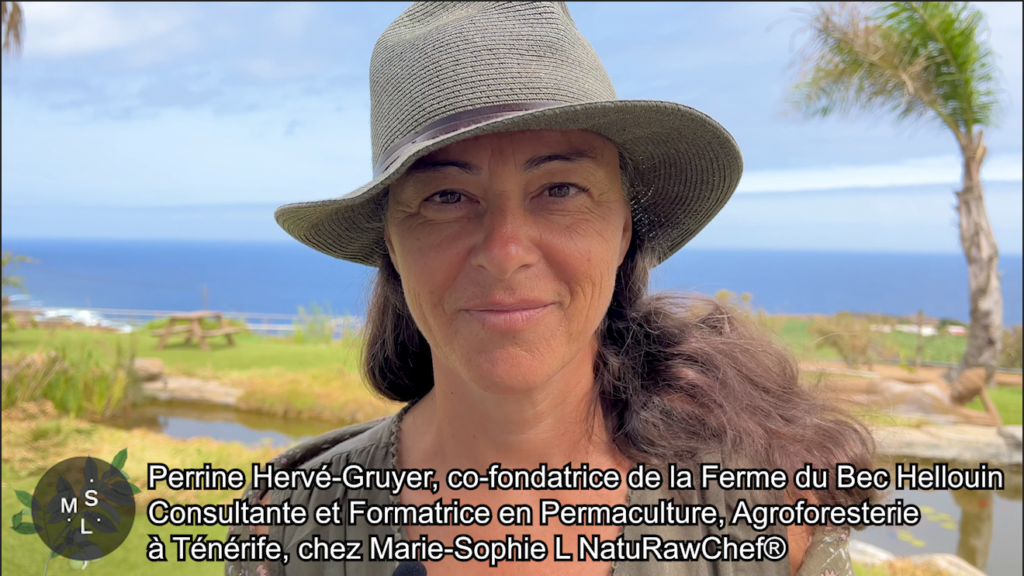 Perrine Hervé Gruyer formatrice en permaculture, agroforesterie
