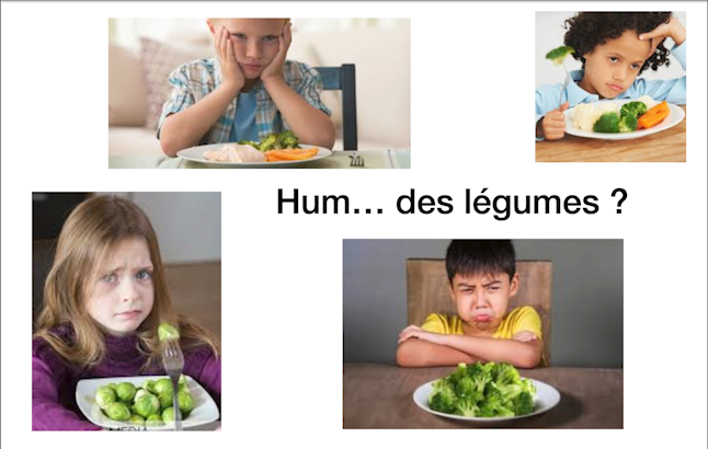 Des légumes et des enfants